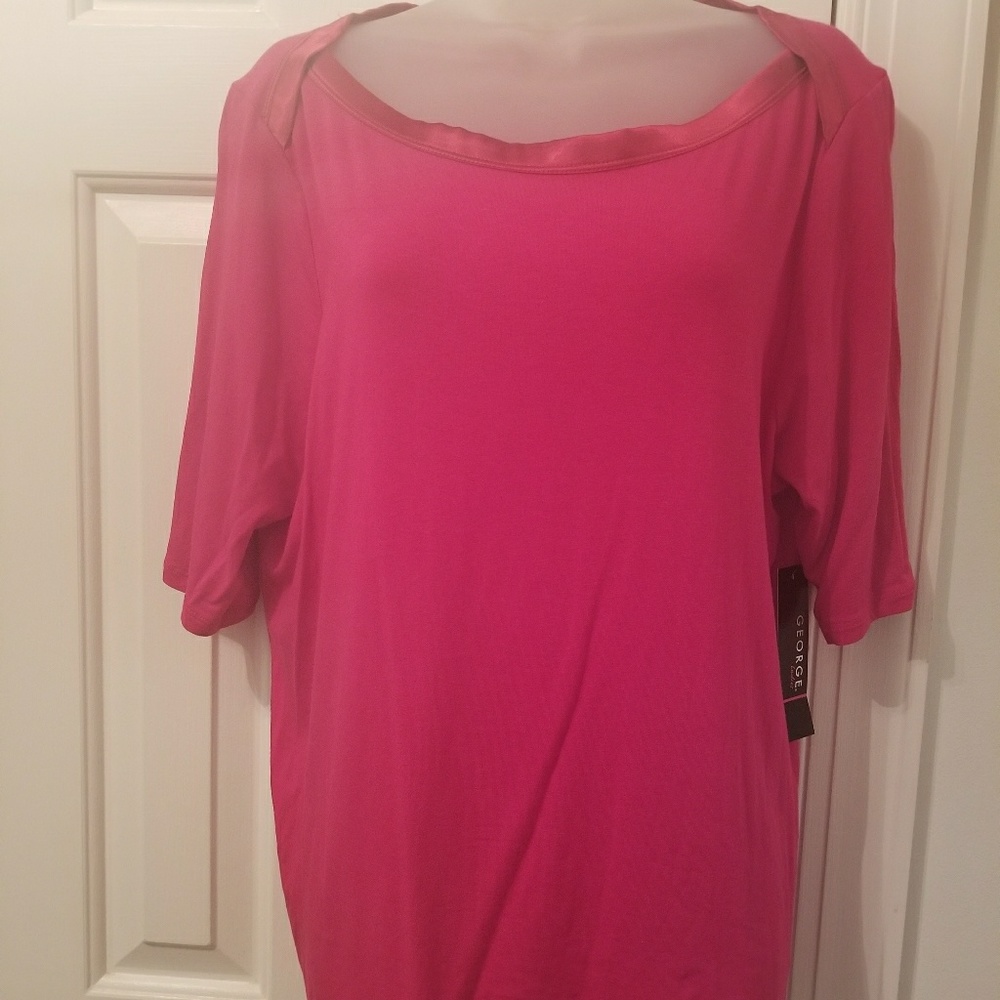 Top With Satin Trim